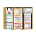 WhiteCoat Clipboard® Trifold - Tactical Brown Respiratory Therapy Edition